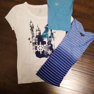 3 medium tee shirts